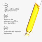 100% Fermented Rose Hip Seed Oil helps to soothe sensxitivity, reduce wrinkles, and promote skin firmness